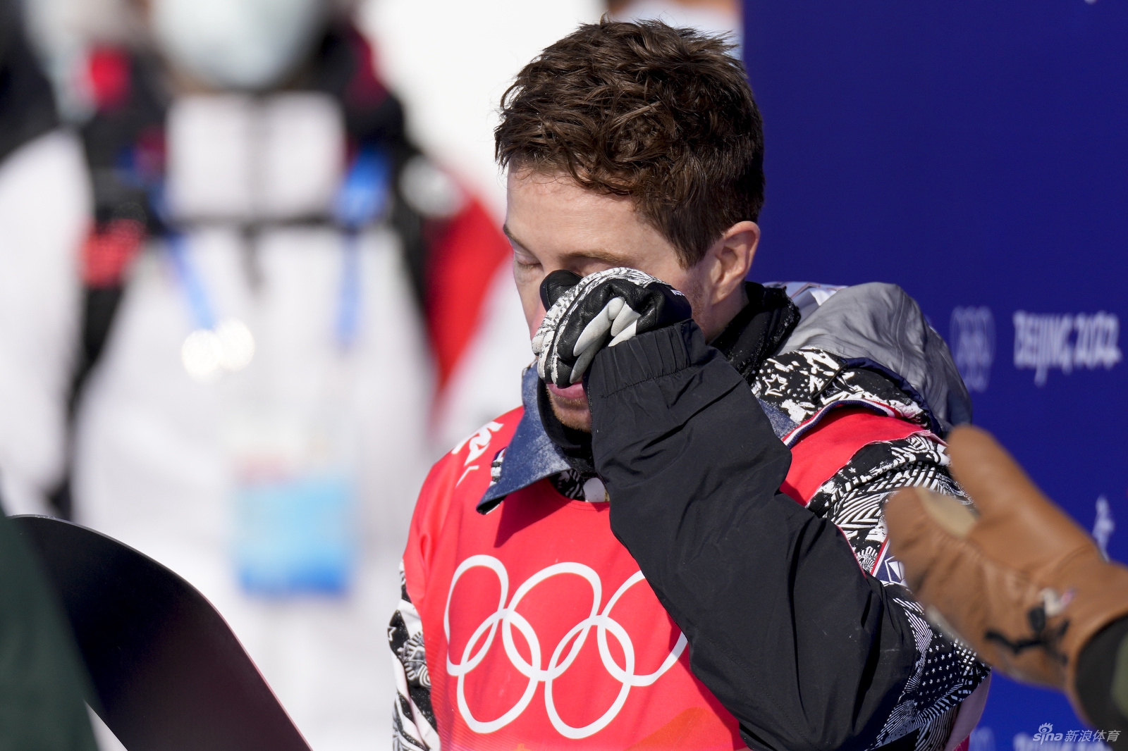 新浪直击肖恩怀特告别冬奥赛场