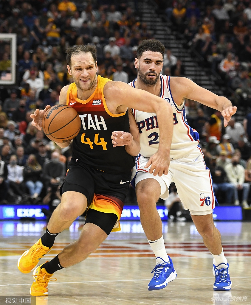 [NBA常规赛]76人85-120爵士