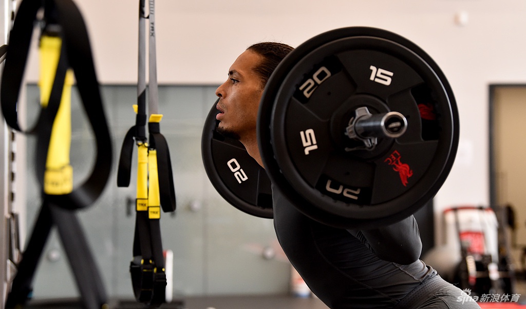 范戴克与戈麦斯回归利物浦训练训练