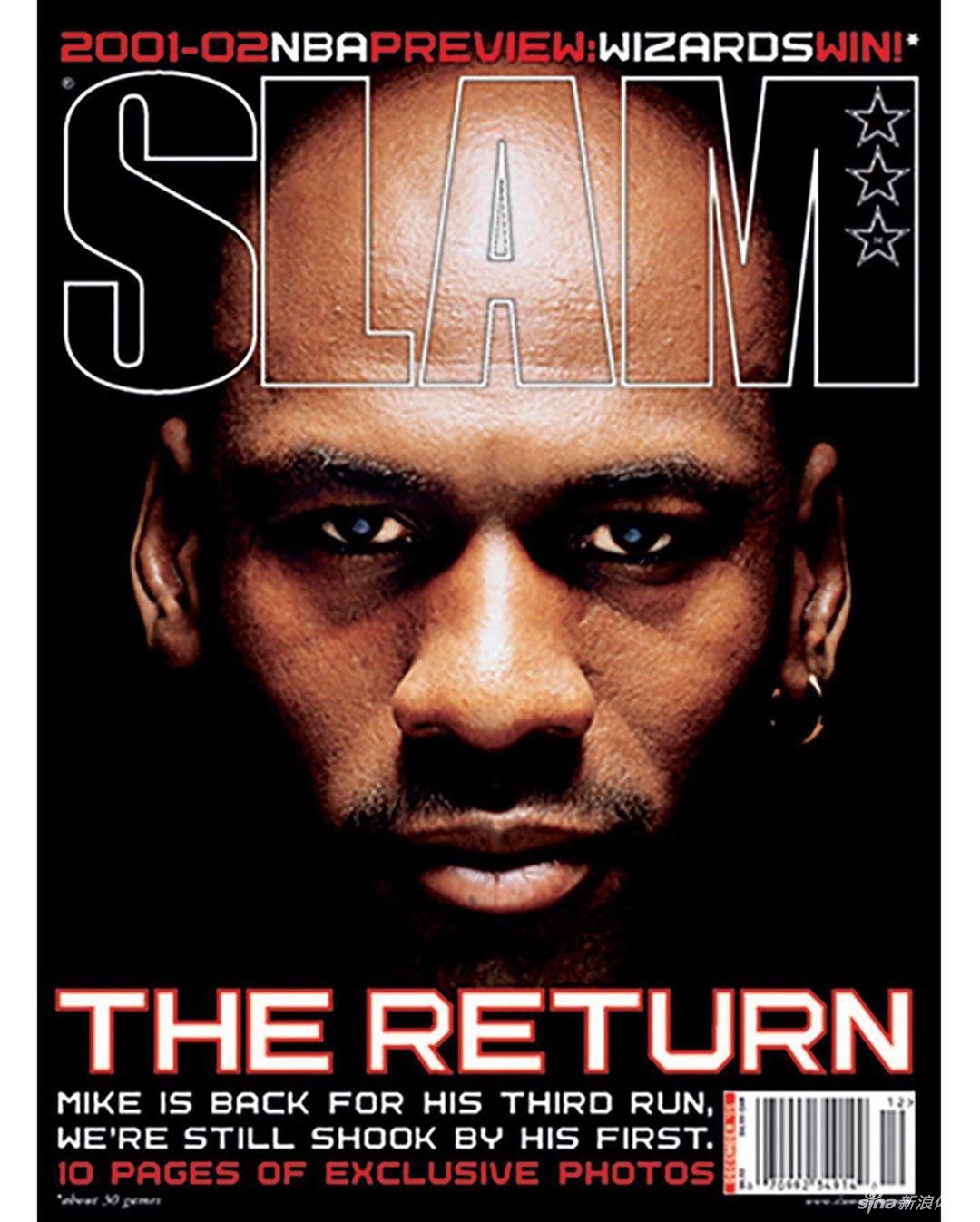 《SLAM》杂志历年乔丹封面写真：哪一张是你最爱