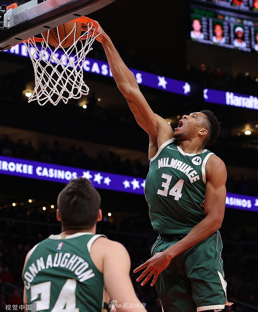 [NBA常规赛]雄鹿100-120老鹰