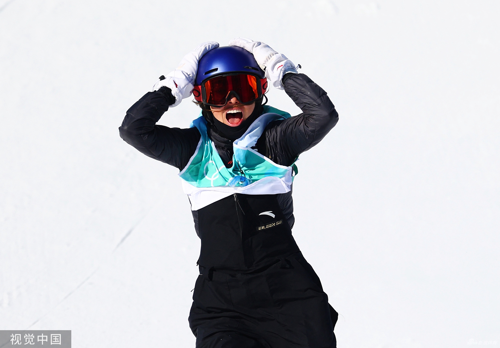 中国冬奥第三金！大跳台谷爱凌夺冠