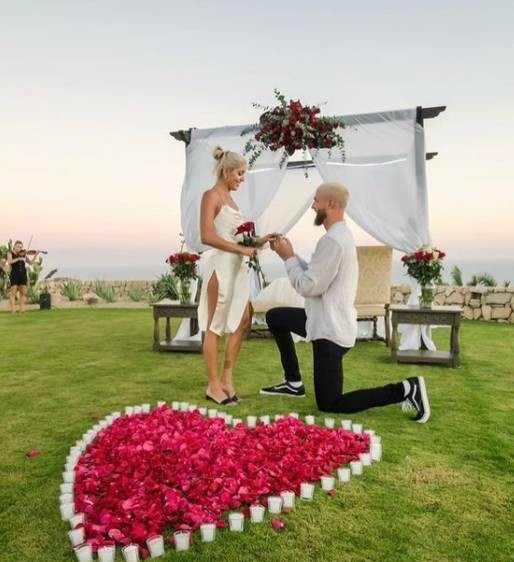 情场浪子不再浪！NBA高富帅帕森斯向网红女友求婚成功