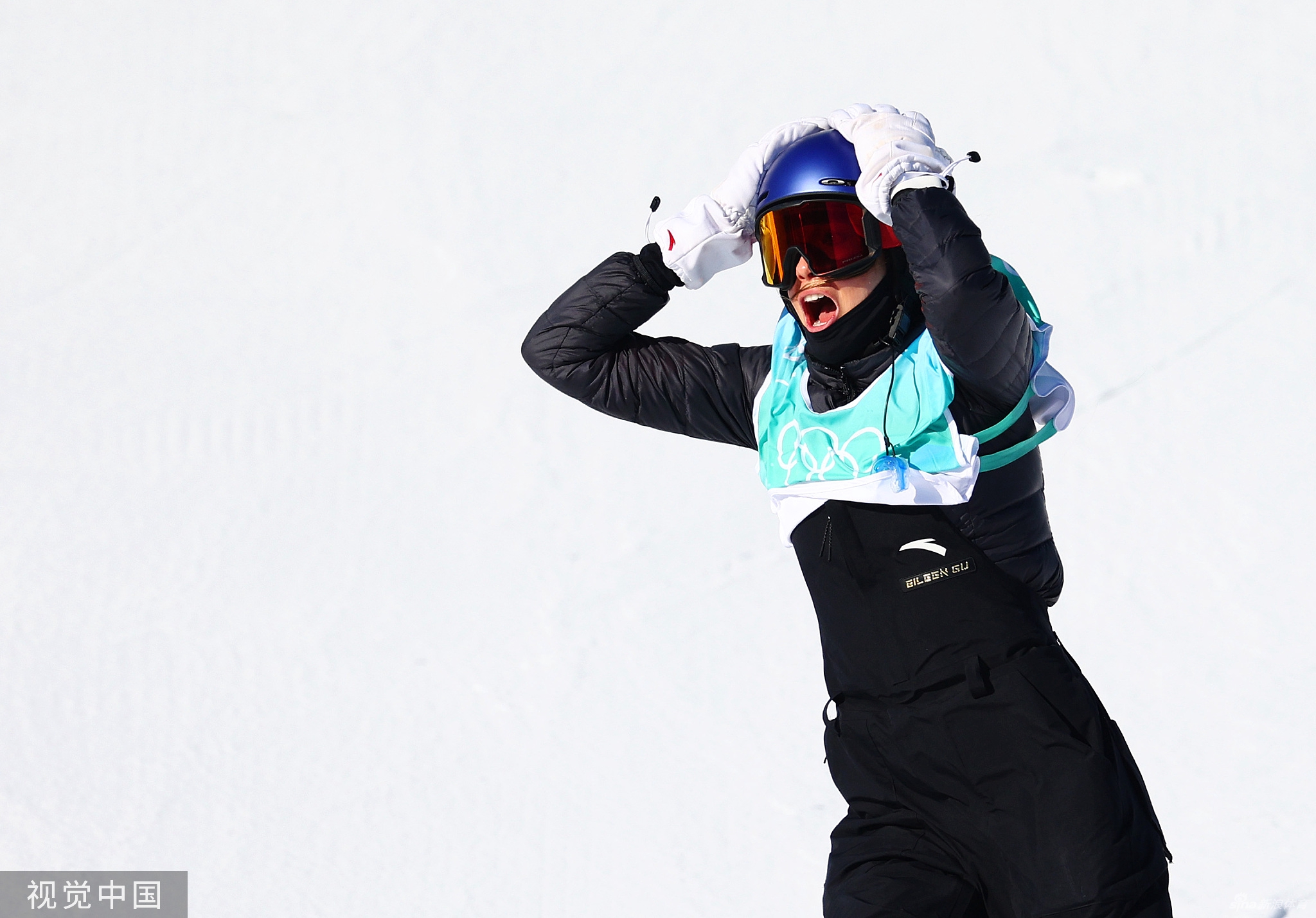 中国冬奥第三金！大跳台谷爱凌夺冠