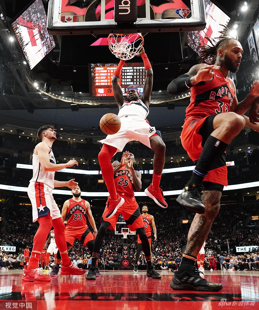 [NBA常规赛]奇才98-83猛龙