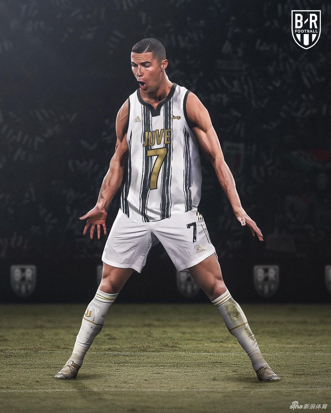 当C罗梅西们穿上NBA款背心比赛是什么水平