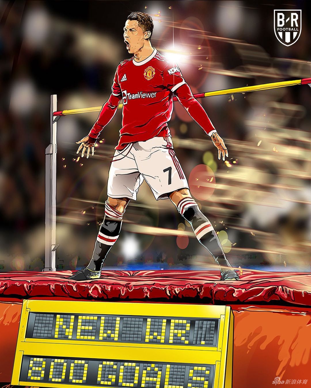 职业生涯801球！C罗成足球历史第一人