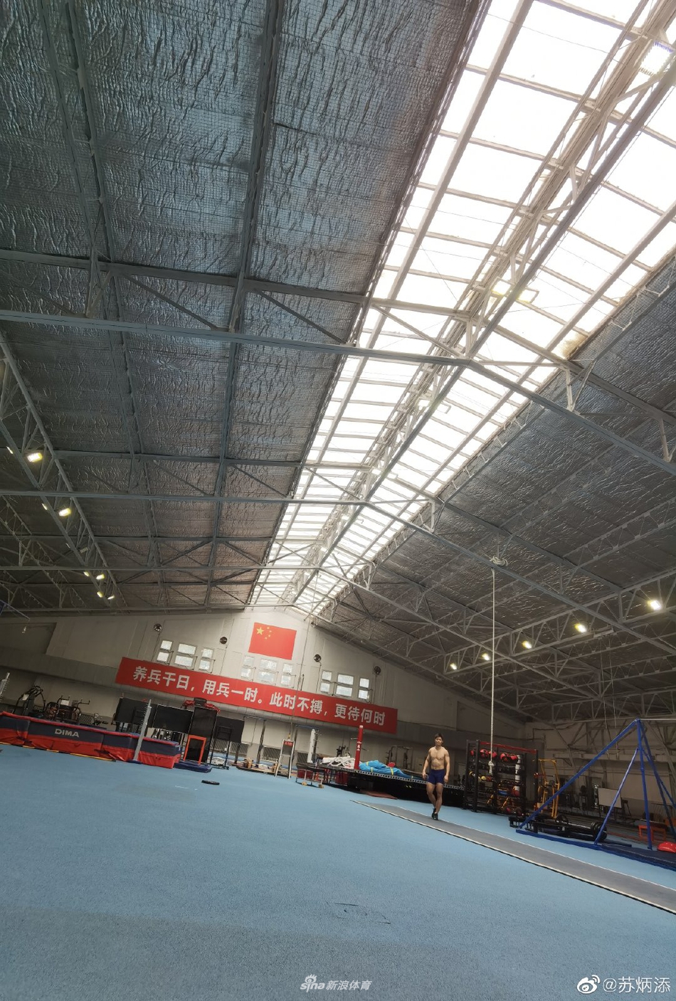 苏炳添近况：保持强大！网友纷纷留言：加油！