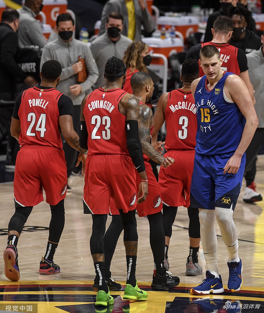 [NBA季后赛]开拓者140-147掘金 利拉德空砍55分