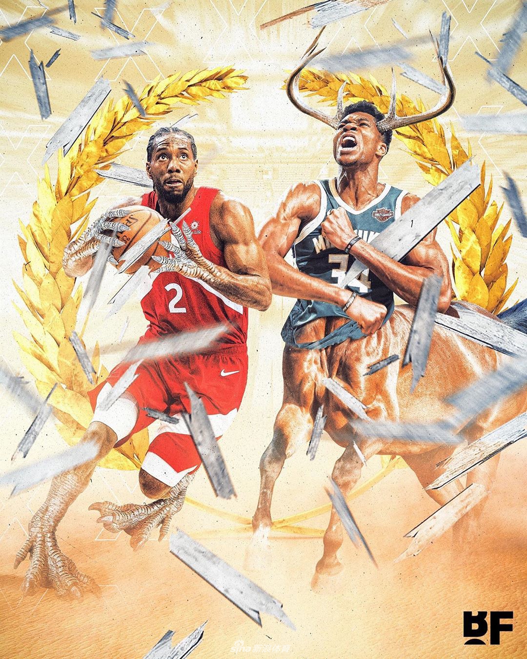 猛龙卡哇伊大战雄鹿字母哥