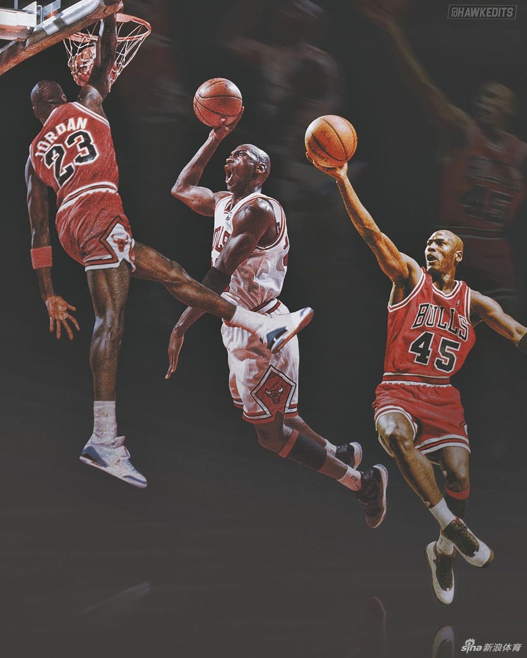 史上最佳！NBA和公牛官方祝乔丹57岁生快