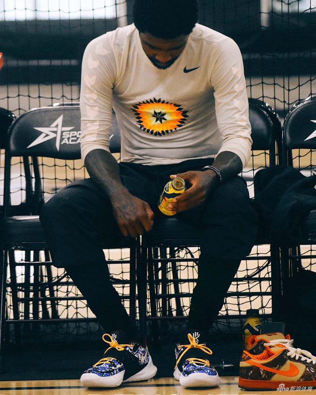 死神与德鲁大叔合体！杜兰特与欧文同场训练