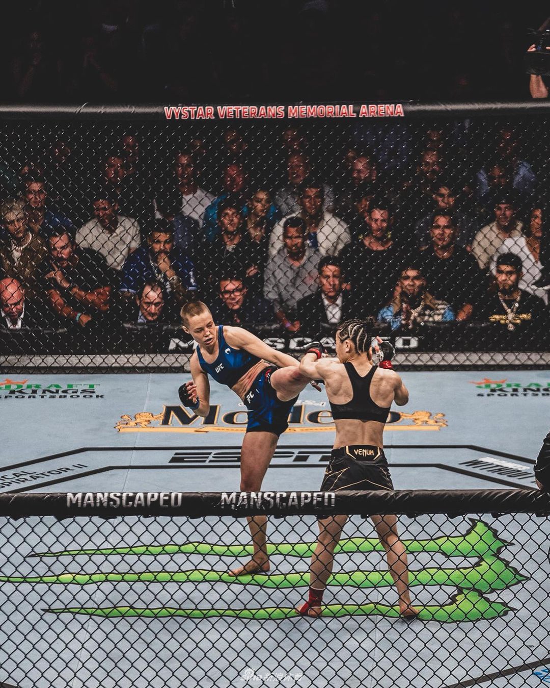 [UFC]张伟丽1分18秒遭对手KO 未能卫冕金腰带