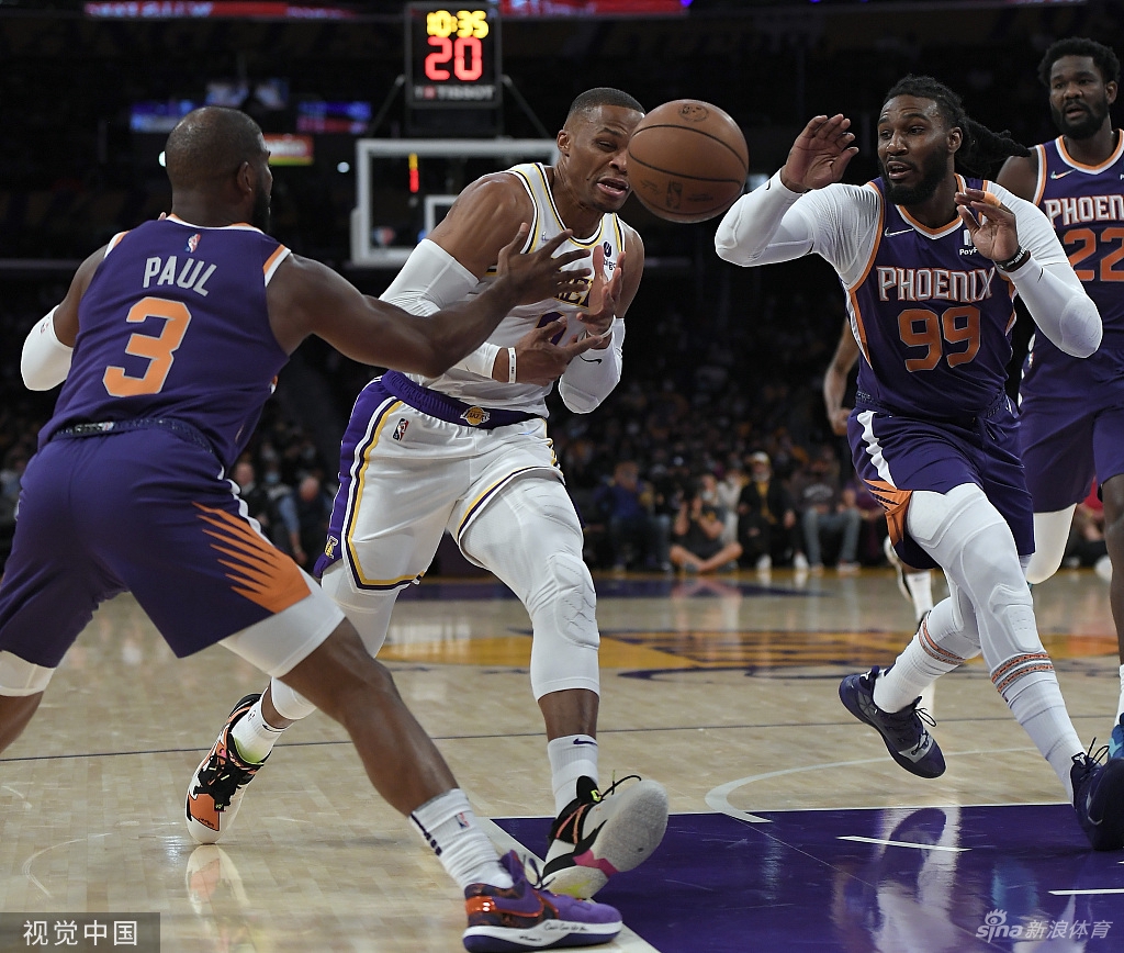 [NBA季前赛]太阳123-94湖人