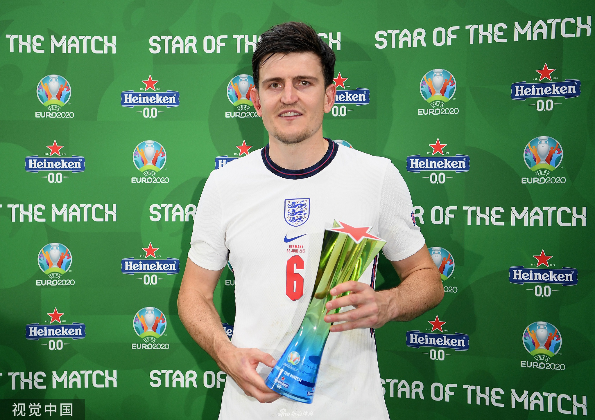 [欧洲杯]英格兰2-0淘汰德国 斯特林凯恩破门