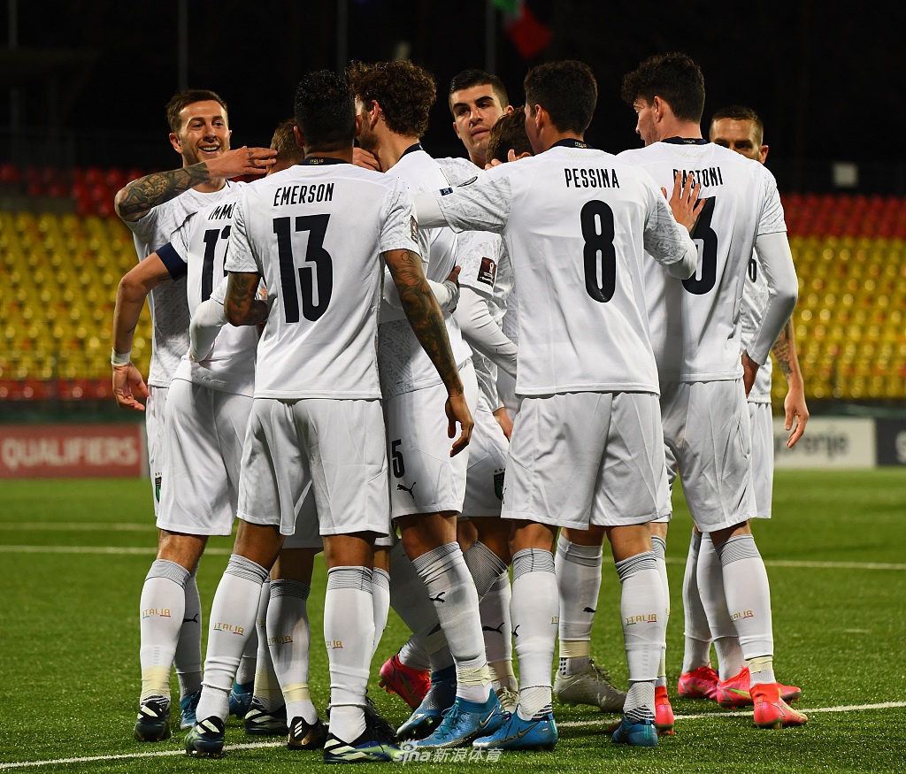 [世预赛]意大利2-0立陶宛 国米两中场立功