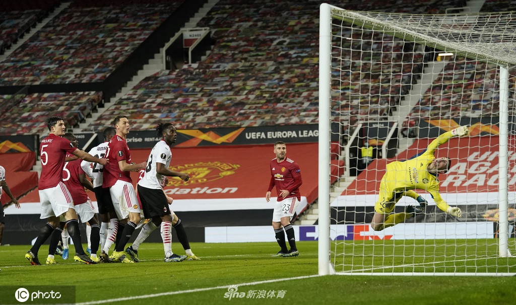 [欧联杯]曼联1-1AC米兰 克亚尔读秒扳平