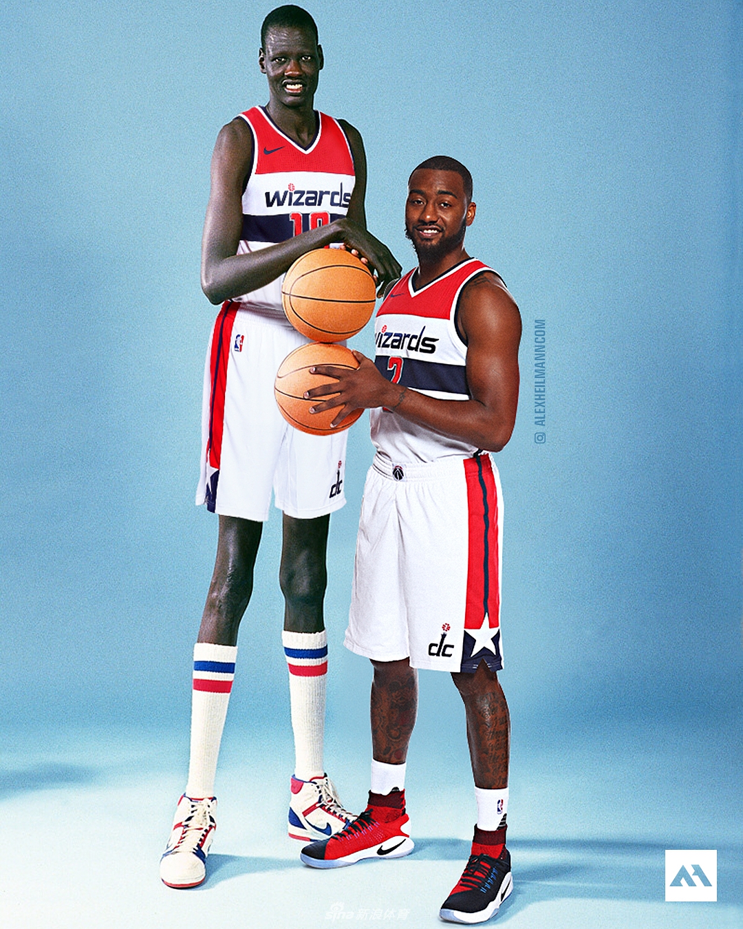 奇才名宿沃尔与波尔