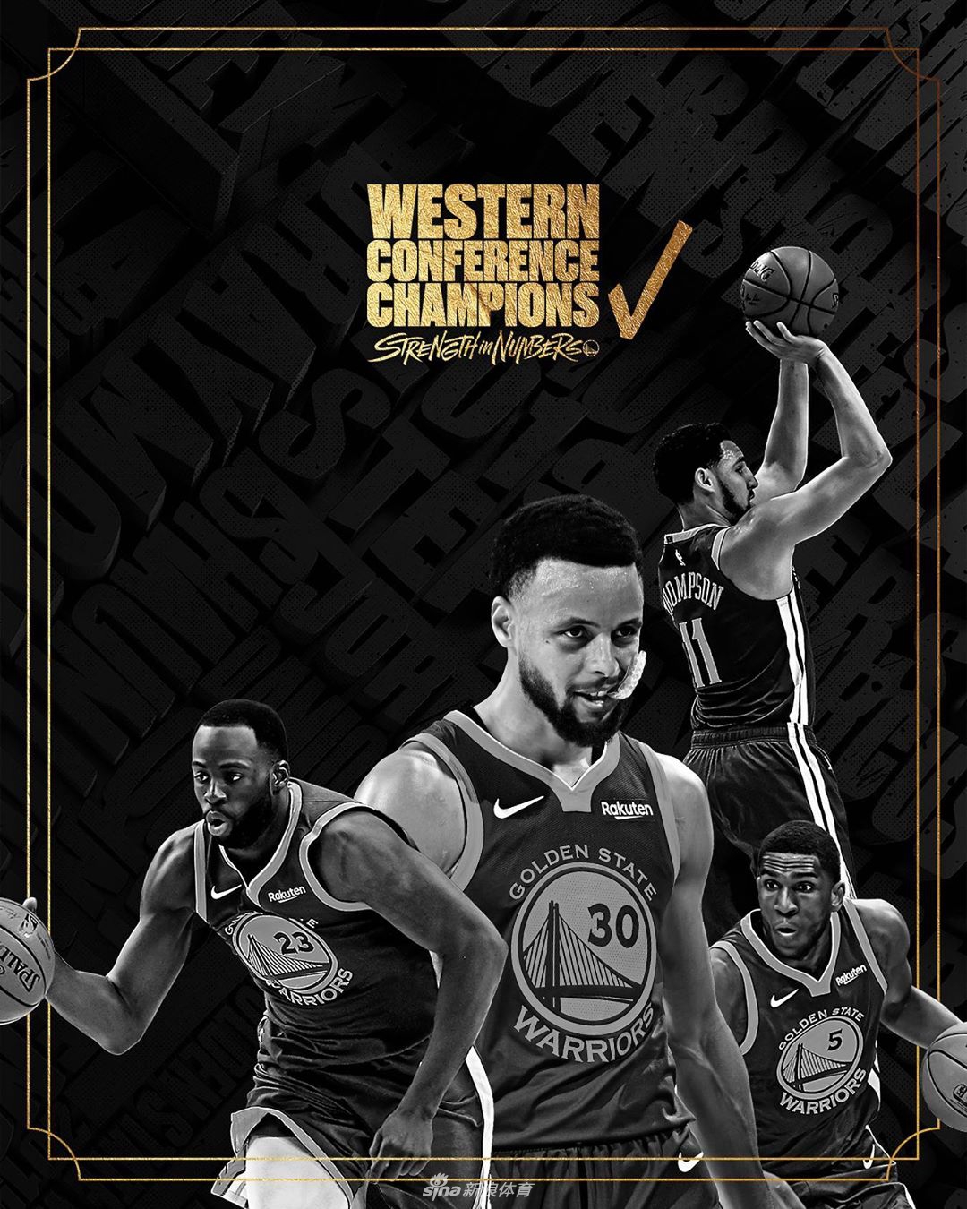 水花淹没双枪!勇士登顶西部!总决赛,他们来了!