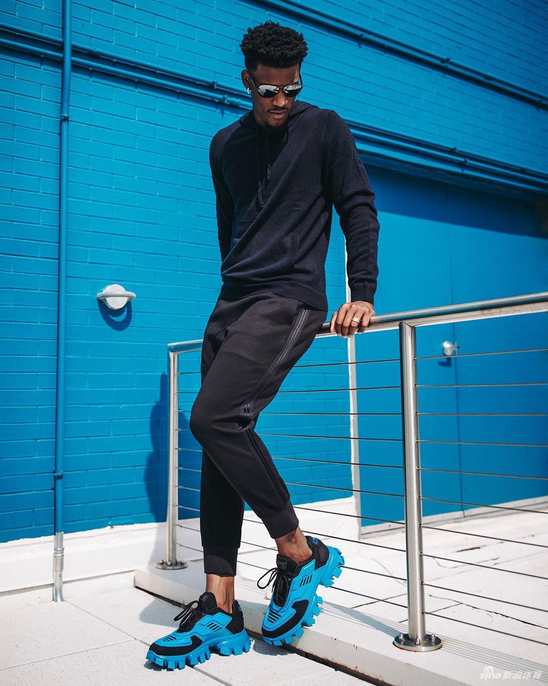 热火王牌巴特勒拍写真 潮人x肌肉男真像年轻的乔丹