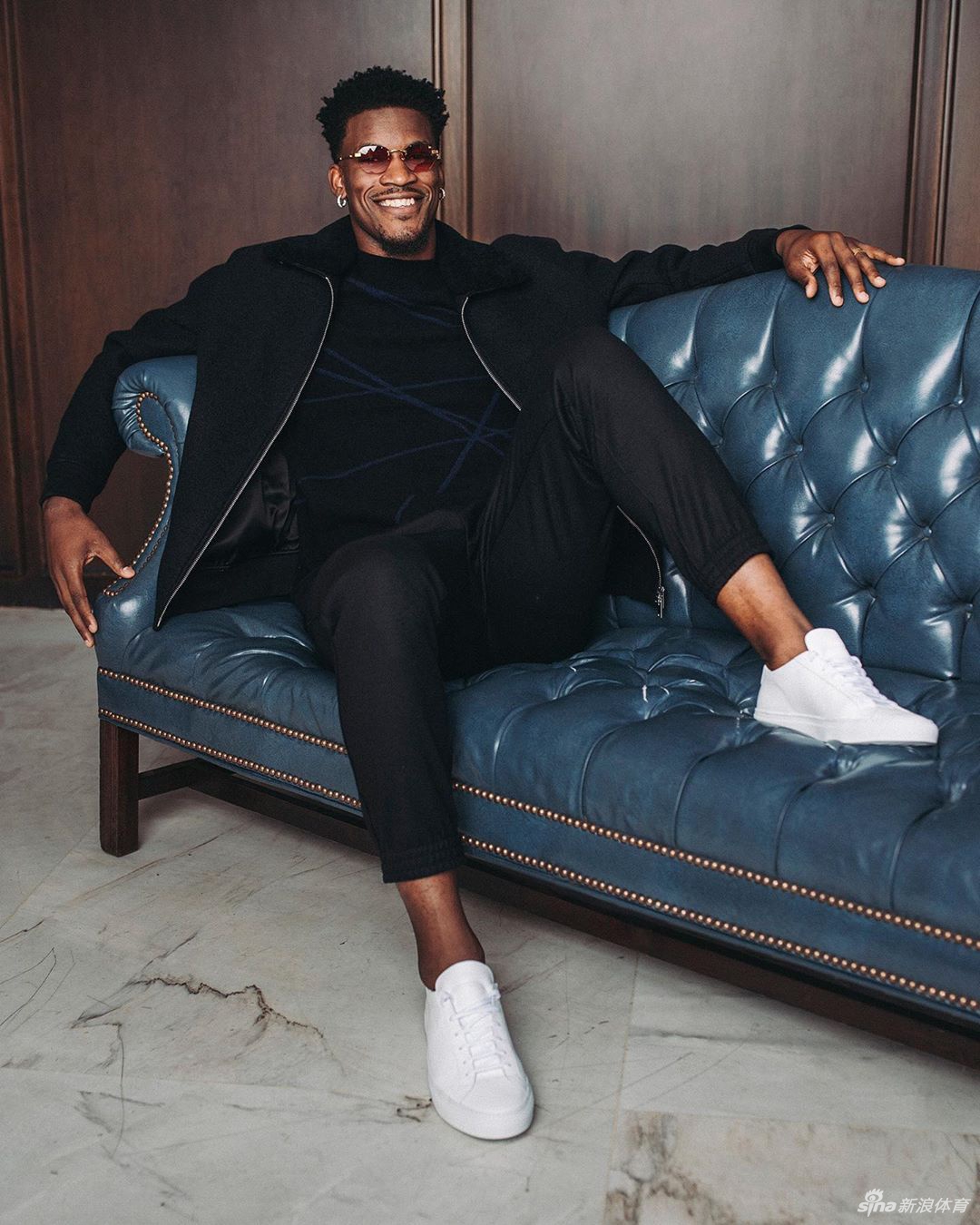 热火王牌巴特勒拍写真 潮人x肌肉男真像年轻的乔丹