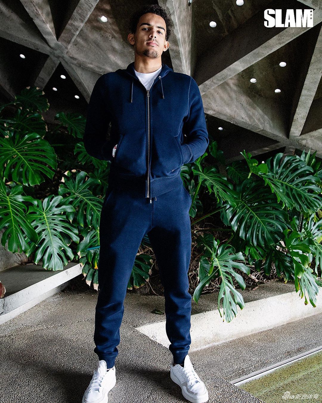 特雷-杨拍摄杂志封面写真 最冷酷小个子杀手