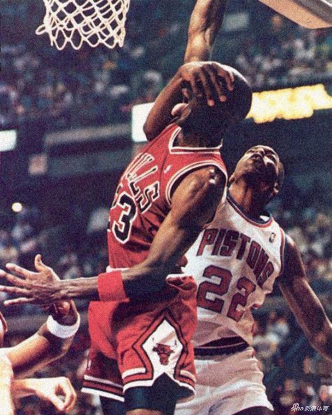 当年乔丹遭遇的野蛮防守 放在现在是什么水平