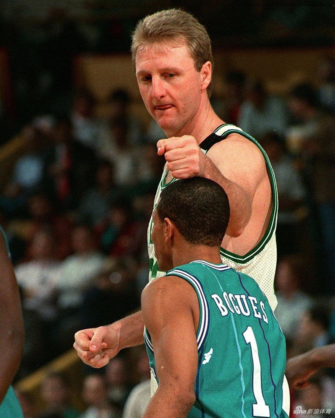 小虫博格斯老照片：NBA史上最矮球员 他防乔丹是什么画面