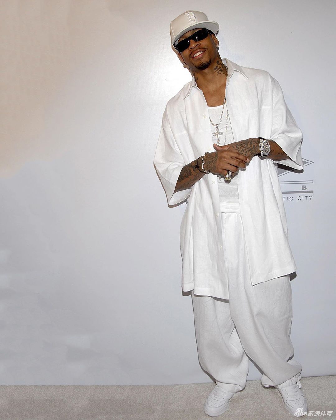 艾弗森老照片:费城3号精灵 他曾让乔丹科比服气