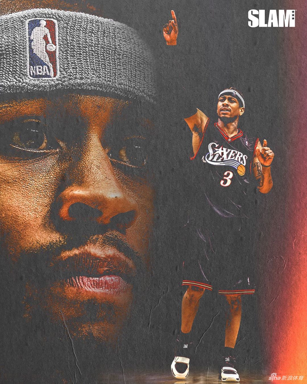 艾弗森45岁生日快乐 感谢球迷：爱所有爱我的人！