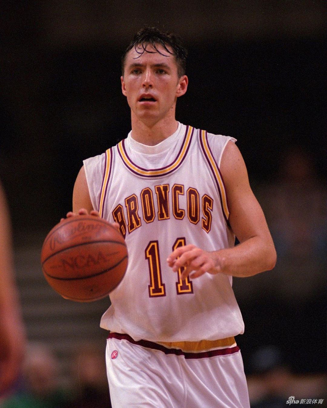 NBA球星大学时期青涩老照片 乔丹库里罗斯年少时光