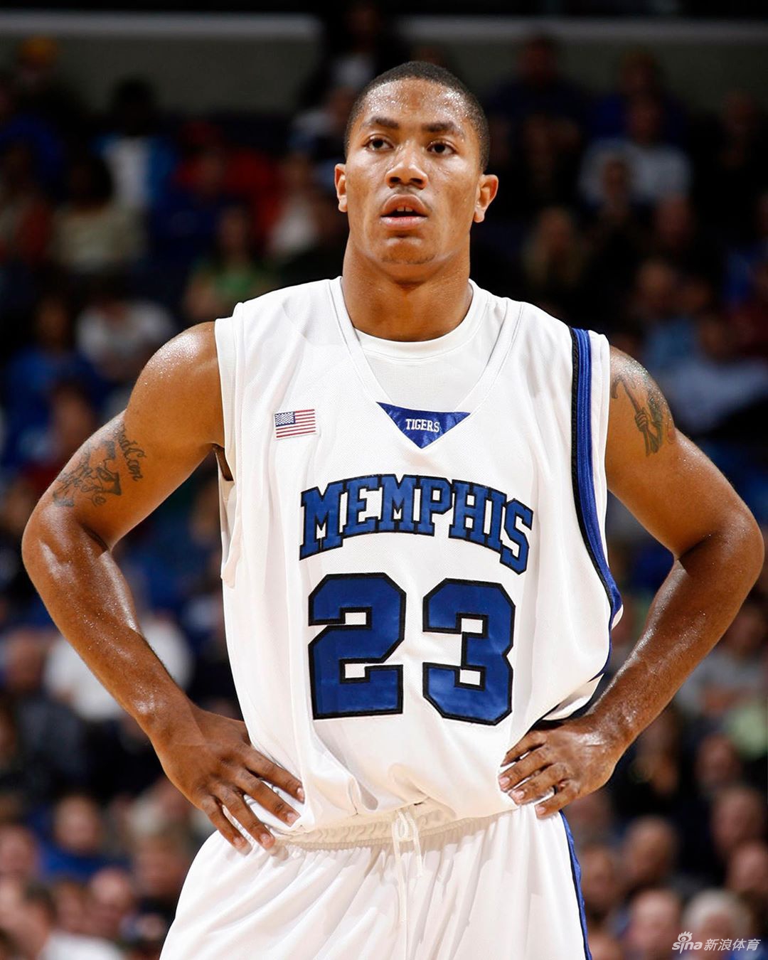 NBA球星大学时期青涩老照片 乔丹库里罗斯年少时光