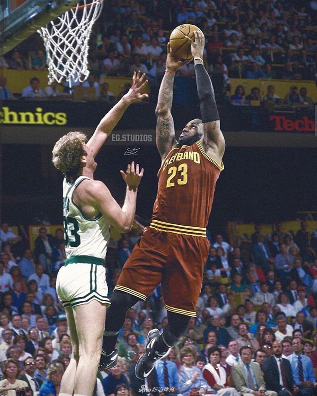 拉里伯德vs詹姆斯