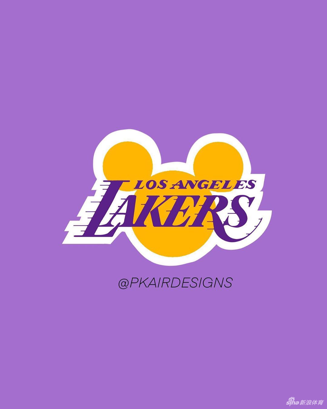 NBA30支球队迪士尼版队标：米老鼠湖人 加勒比快船海盗