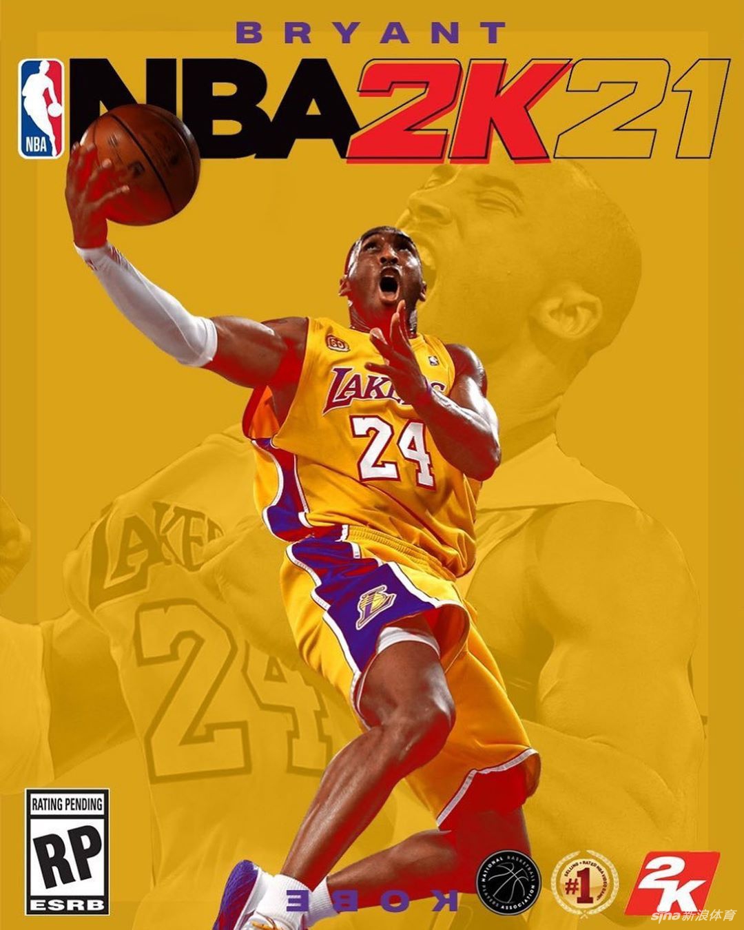 科比成2K第三位封面球员 黑曼巴依然活在游戏中