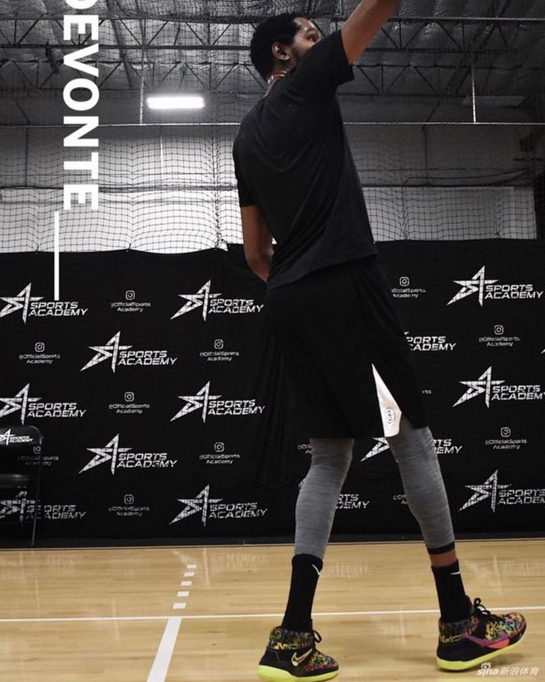 死神与德鲁大叔合体！杜兰特与欧文同场训练