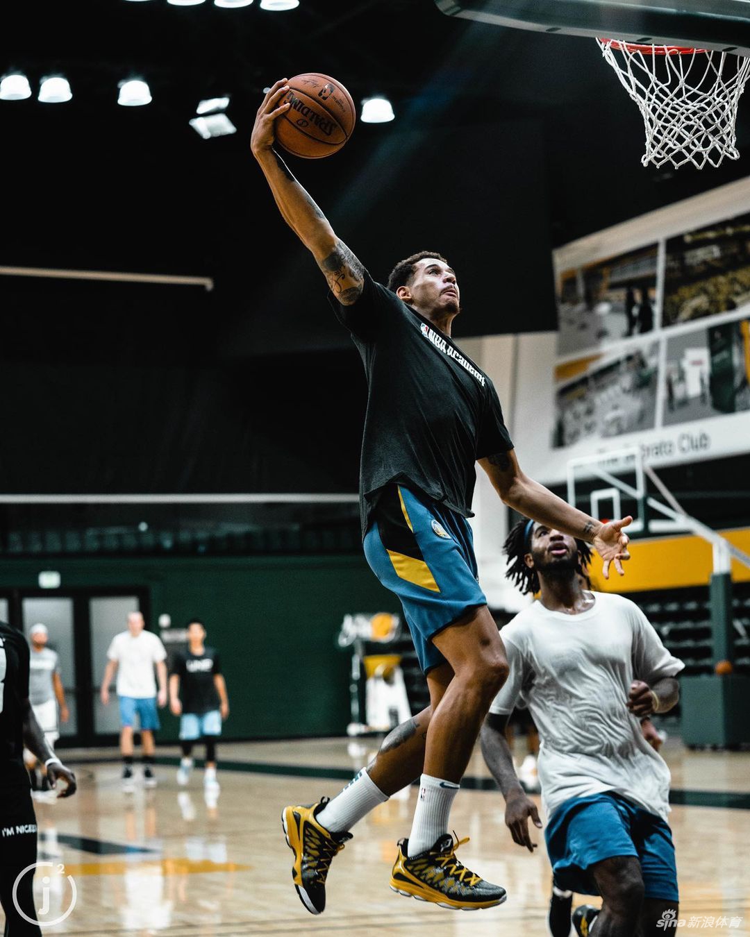 林书豪和勇士库里等人合练 为重返NBA提出三大目标