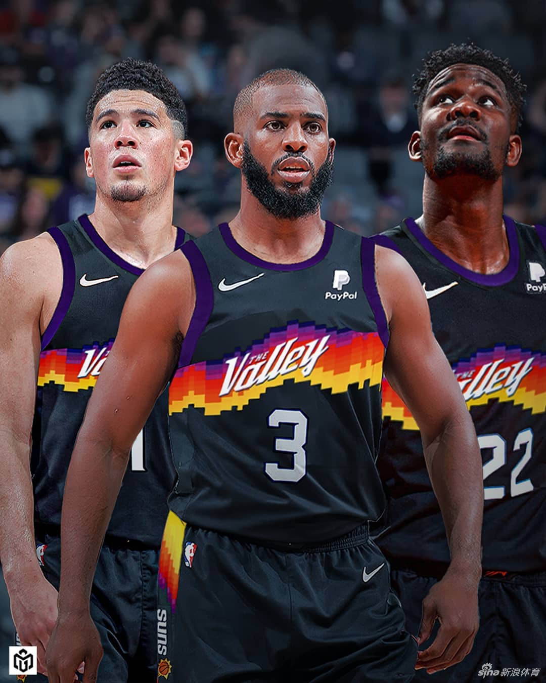 雷霆太阳进行交易！保罗联手布克艾顿