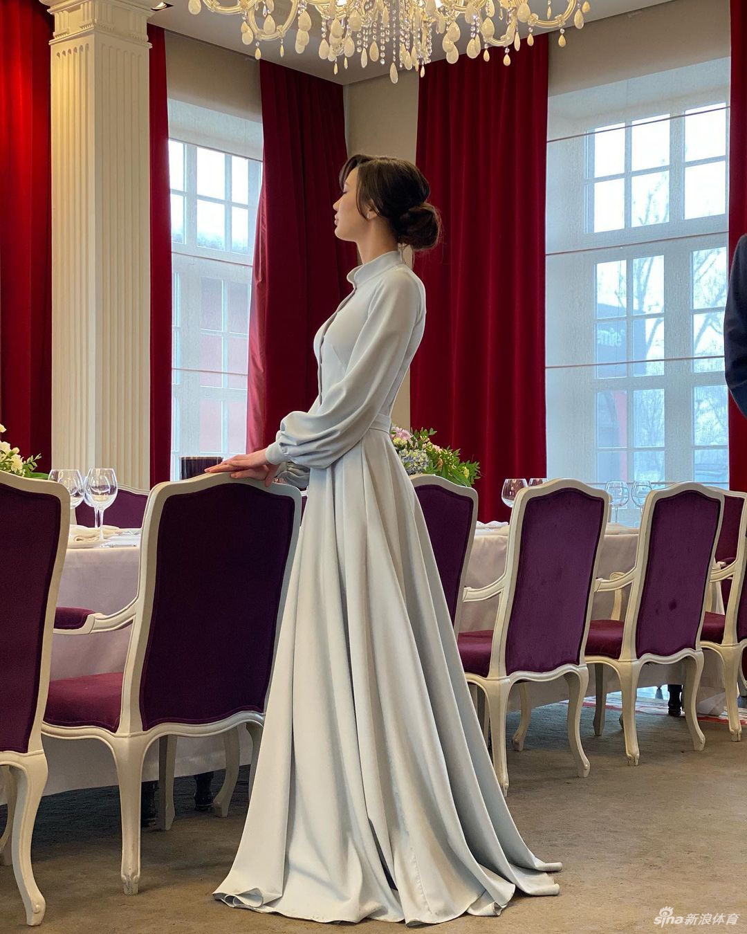 哈萨克斯坦女排美女宣布结婚 曾因高颜值+大长腿走红