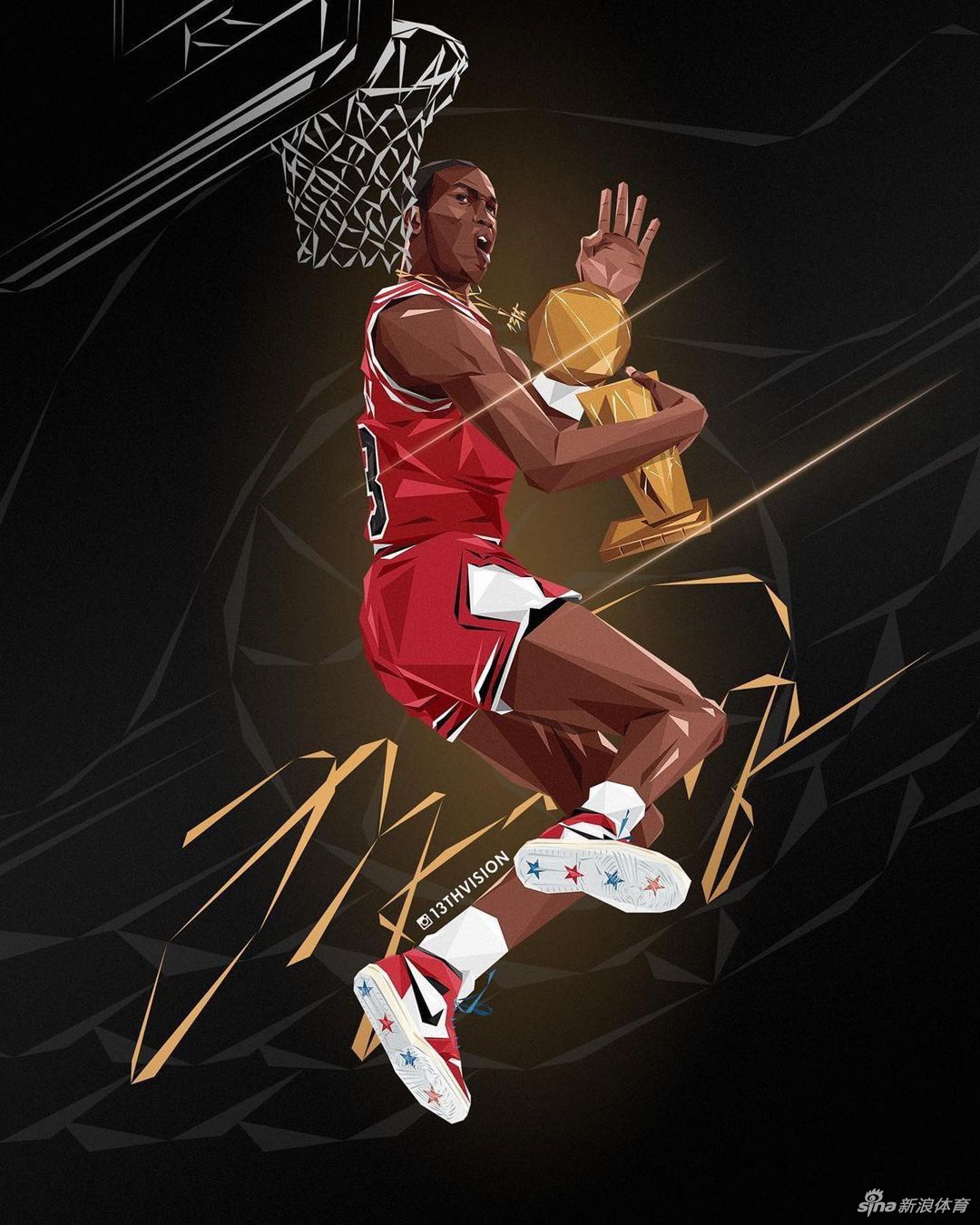 篮球之神！NBA传奇球星乔丹58岁生日快乐！