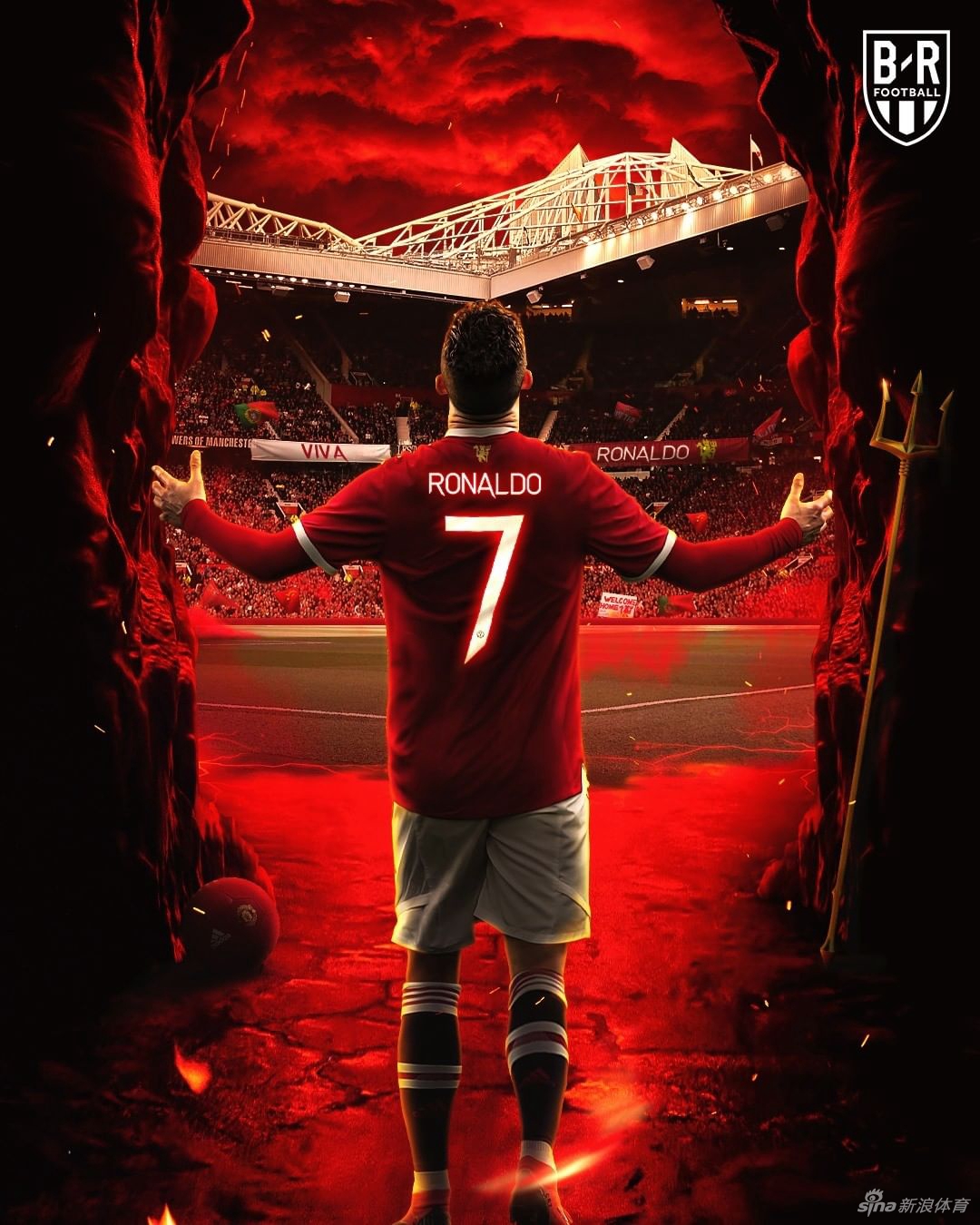 曼联官方宣布C罗将穿7号球衣