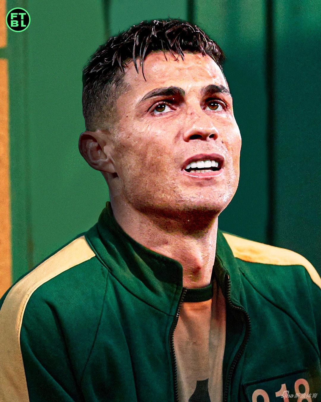 C罗梅西进入鱿鱼游戏 谁能活到最后？