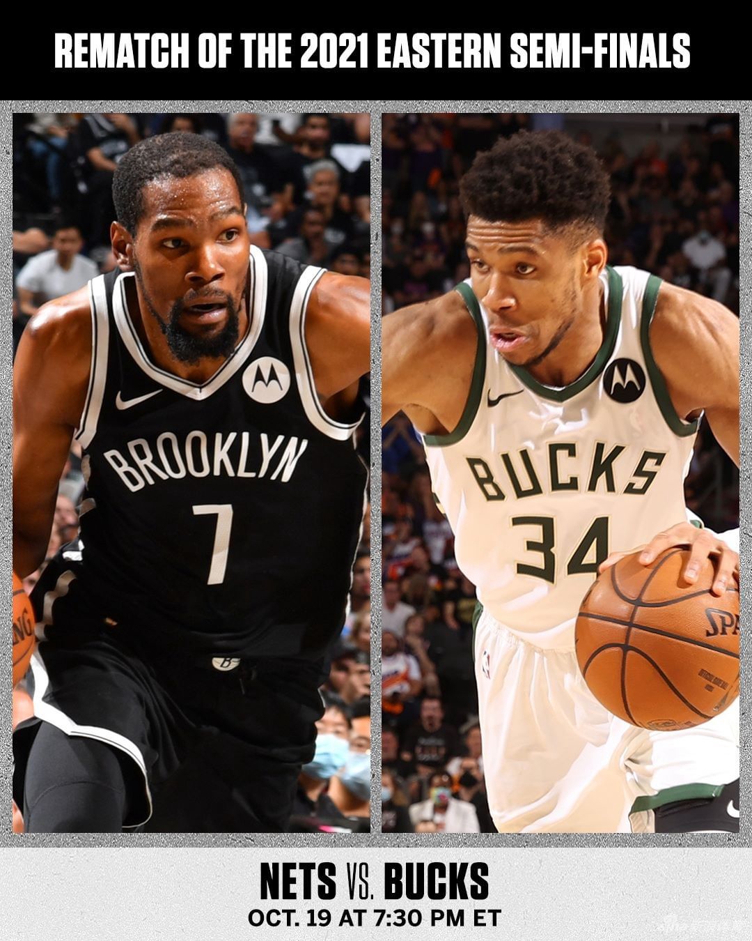 海报预热NBA新赛季揭幕战之夜