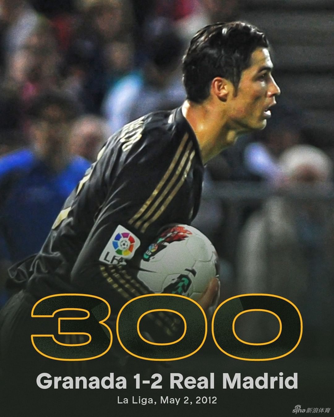 职业生涯801球！C罗成足球历史第一人