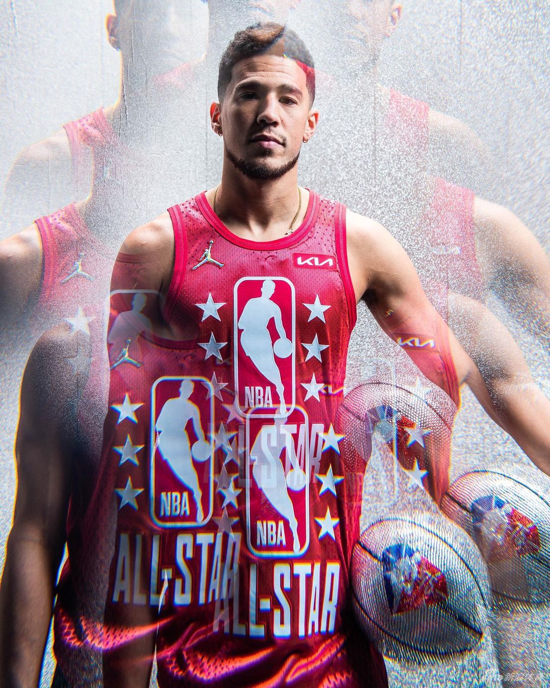 詹姆斯库里领衔NBA全明星个人写真