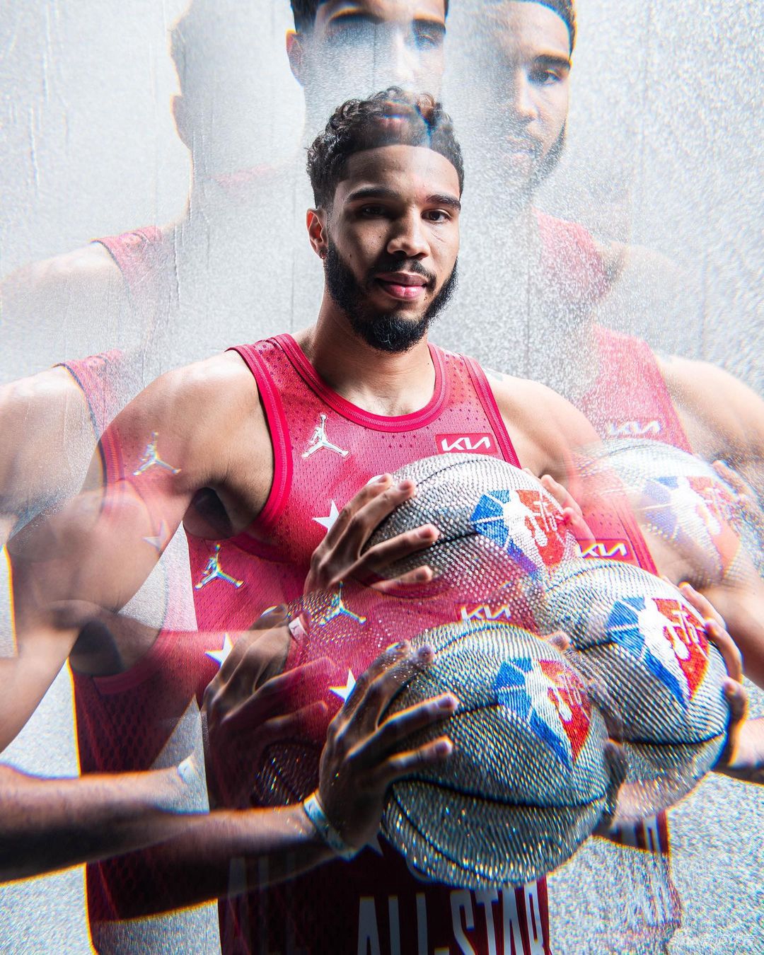 詹姆斯库里领衔NBA全明星个人写真