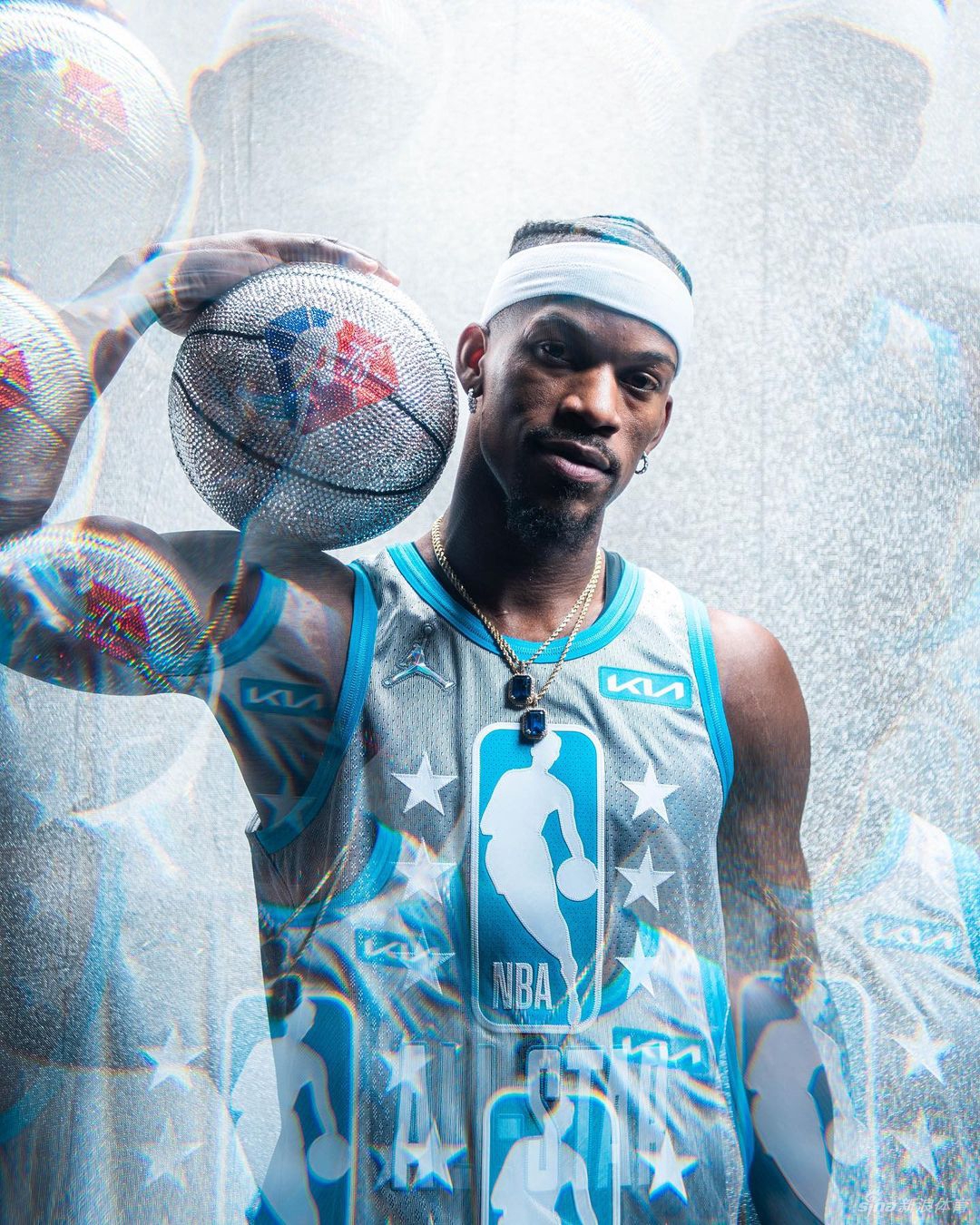 詹姆斯库里领衔NBA全明星个人写真