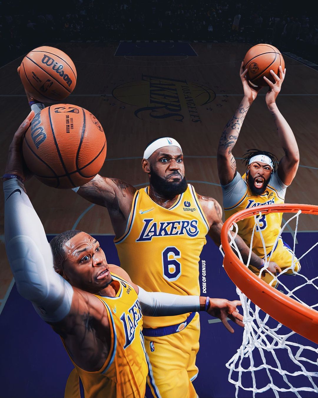 海报预热NBA新赛季揭幕战之夜