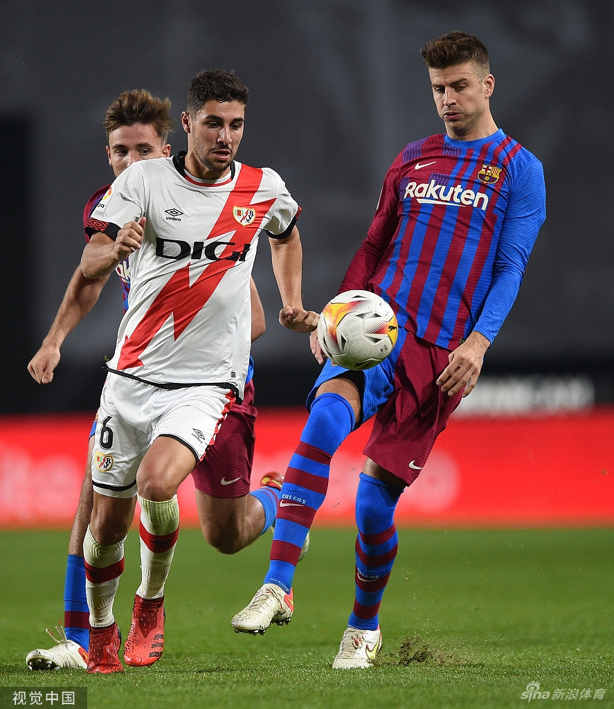 [西甲]巴列卡诺1-0巴萨 德佩失点球