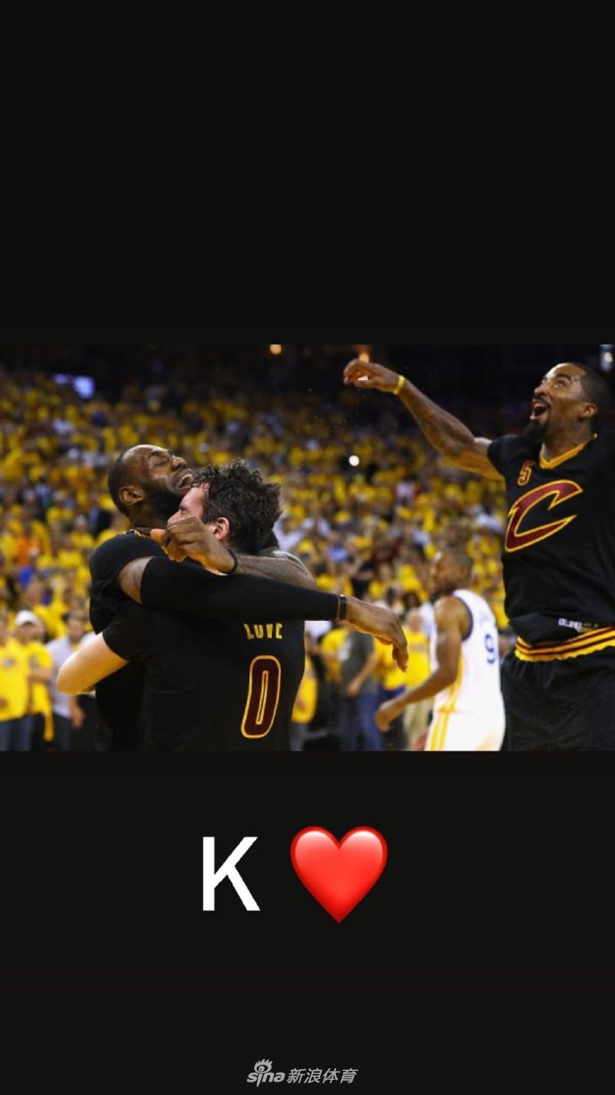 詹姆斯晒照祝乐福32岁生日快乐